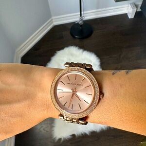 MK WATCH in Rose Gold